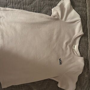 Vans Off-White Ribbed Tee